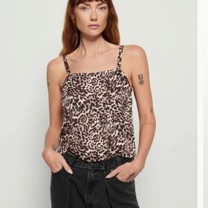 Nation Los Angeles Sateen Mila Cami Sz M